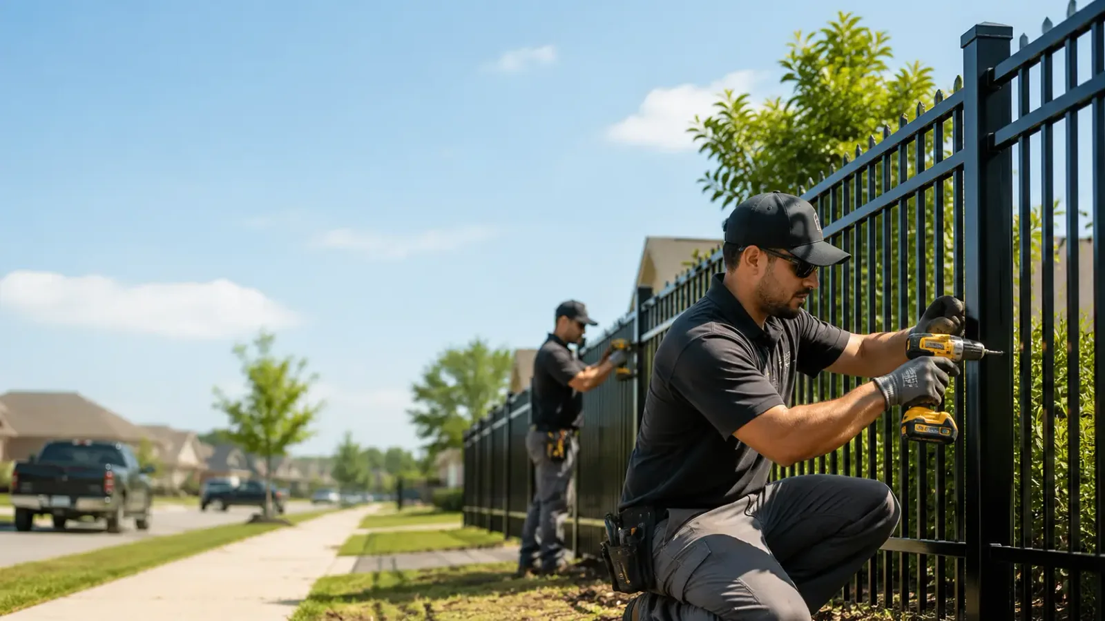 Metal Fence Installation in Porterfield, WI